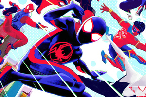 Spiderman Across The Spiderverse New Poster