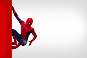 Spiderman Along Side Wall (2560x1600) Resolution Wallpaper