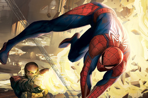 Spiderman Alternative Cover Wallpaper