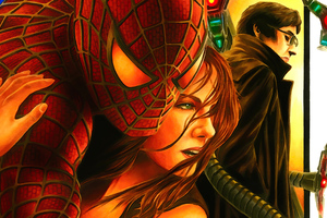 Spiderman And Mary Jane Poster Wallpaper