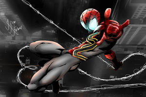 Spiderman Cool Art 4k