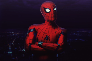 Spiderman Cosplay 4k (1336x768) Resolution Wallpaper