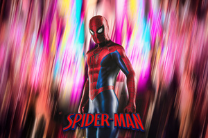 Spiderman Defending Tomorrow (2560x1700) Resolution Wallpaper