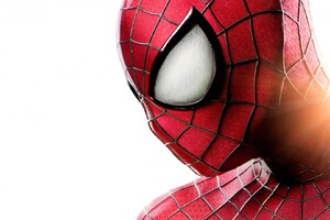 Spiderman Face (1336x768) Resolution Wallpaper