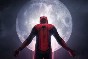 Spiderman Far From Home Art 4K (2560x1080) Resolution Wallpaper