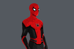 Spiderman Far From Home Fan Art 4k (2048x1152) Resolution Wallpaper