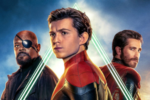 Spiderman Far From Home Movie 5k 2019