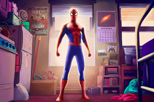 Spiderman Game Art4k (1366x768) Resolution Wallpaper