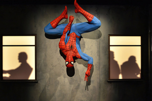 Spiderman Hanging