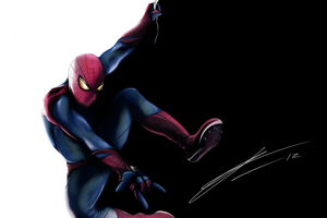 Spiderman HD Artwork (1280x720) Resolution Wallpaper