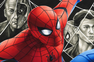 Spiderman Homecoming Fanart 4k Wallpaper