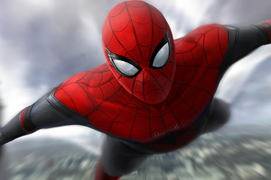 Spiderman In Marvel Future Fight (1336x768) Resolution Wallpaper
