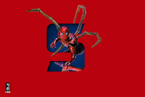 Spiderman Infinity War 5k Art
