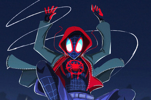 SpiderMan Into The Spider Verse Artwork