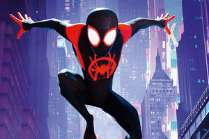 SpiderMan Into The Spider Verse France Poster