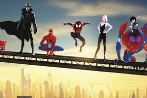 SpiderMan Into The Spider Verse Movie Poster