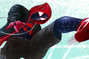SpiderMan Into The Spider Verse New Artwork HD 2018