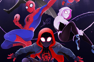 SpiderMan Into The Spider Verse New New Poster