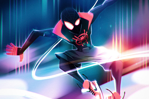 Spiderman Into The Spiderverse Illustration Character Design