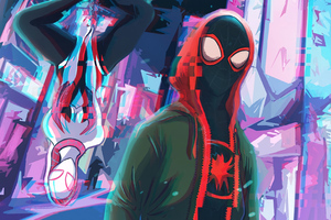 Spiderman Into The Spiderverse4k