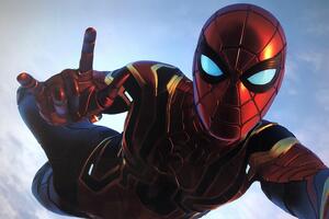 Spiderman Iron Stark Suit