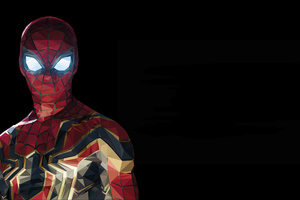 Spiderman Low Poly (1024x768) Resolution Wallpaper