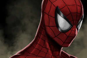 Spiderman Mask Artwork
