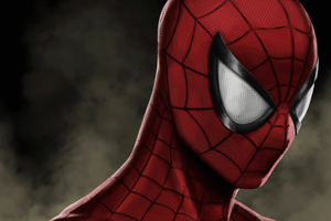 Spiderman Mask Eye (320x240) Resolution Wallpaper