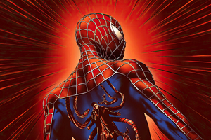 Spiderman Metropolis Guardian (1366x768) Resolution Wallpaper