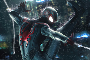 Spiderman Miles Morales Blitzfinn 4k Wallpaper