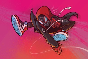 Spiderman Miles Morales Illustration