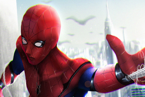 Spiderman New Art 4k