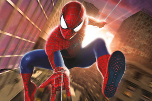 Spiderman New Web 5k (320x240) Resolution Wallpaper