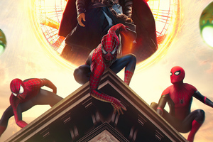 Spiderman No Way Home 2021 Poster 5k