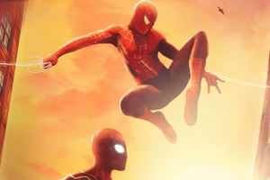 Spiderman No Way Home Conceptarts Wallpaper