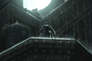 Spiderman Noir Beyond Sight (2560x1080) Resolution Wallpaper