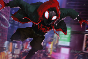 Spiderman On The Way (1336x768) Resolution Wallpaper