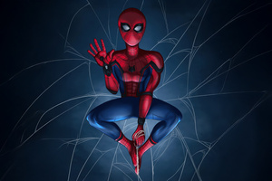Spiderman Over The Skyline (2560x1700) Resolution Wallpaper