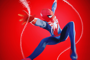 Spiderman PS4 Fan Art 4k (2560x1024) Resolution Wallpaper