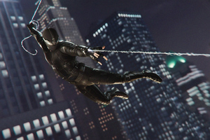Spiderman Ps4 Far From Home Upgraded Stealth Suit Wallpaper