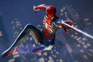 Spiderman PS4 Pro Game (1920x1200) Resolution Wallpaper
