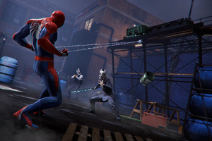 Spiderman Ps4 Pro Gaming 4k (1024x768) Resolution Wallpaper