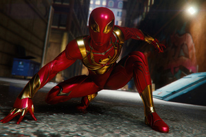 Spiderman Ps4 Red Suit