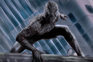 Spiderman Raimi Black Suit