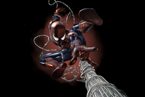Spiderman Sky High Hero (1600x900) Resolution Wallpaper