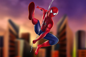 Spiderman Skybound Strength (2560x1700) Resolution Wallpaper