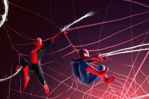 Spiderman Swing 4k (1360x768) Resolution Wallpaper