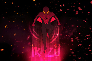 Spiderman The Web Crawler 4k (1336x768) Resolution Wallpaper
