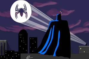 SpiderMan Visits Gotham City