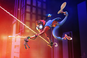 Spiderman Web Hero (1280x800) Resolution Wallpaper